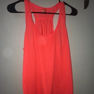 Xersion neon coral workout tank